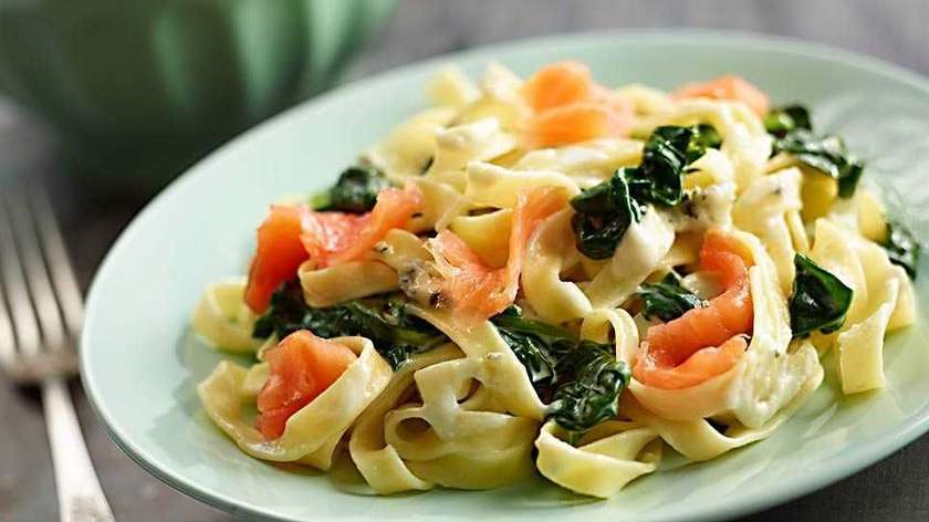 Spinach Tagliatelle