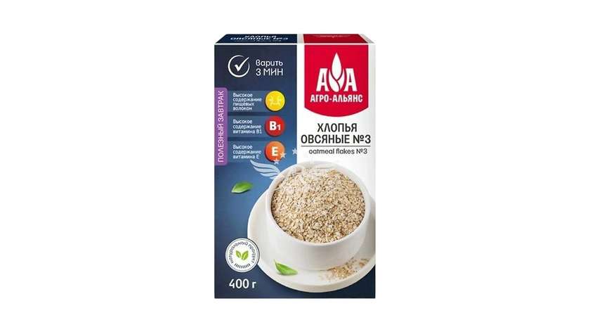 5380 Agro Alliance Oatmeal N1 400G