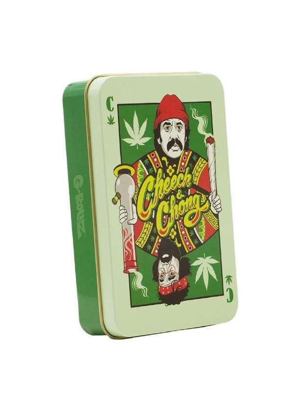 Caixa Metálica Gr. Cheech Chong Cartas