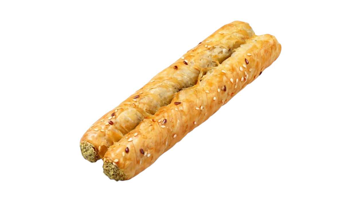 Роллини из теста с сыром и шпинатом 120г