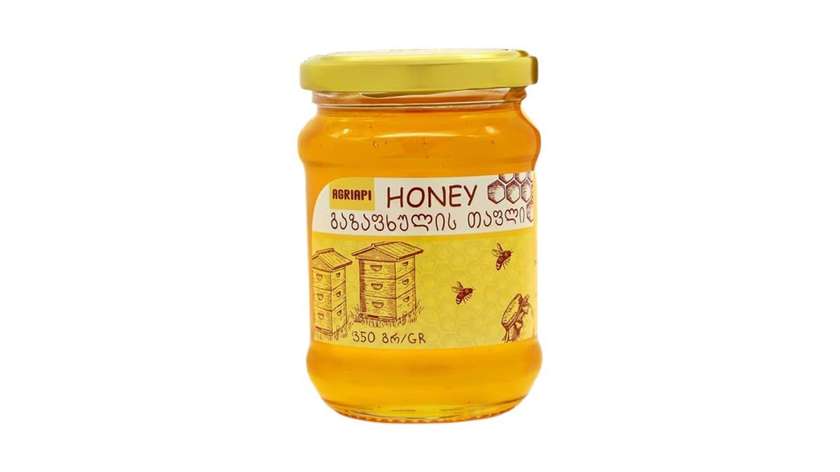 Spring Honey In A 350 Gram Jar