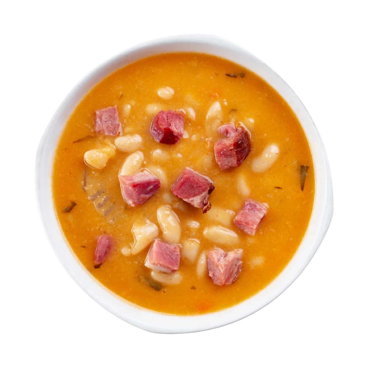 Ciorba de fasole cu afumatura