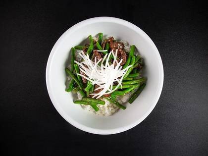 Beef with Green Beans and Chili