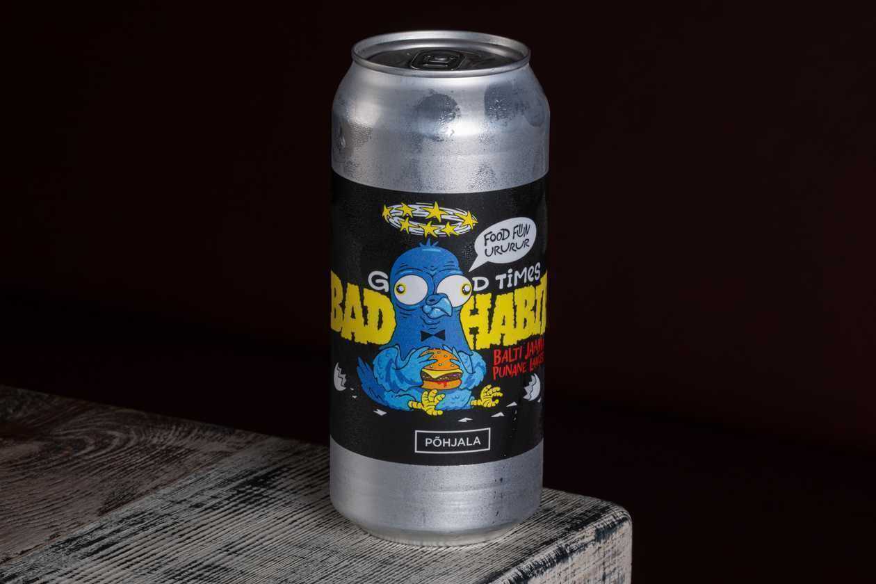 Bad Habits Punane Laager 4,9%, 0.44L