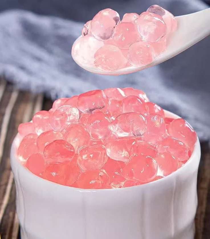 Peach Boba