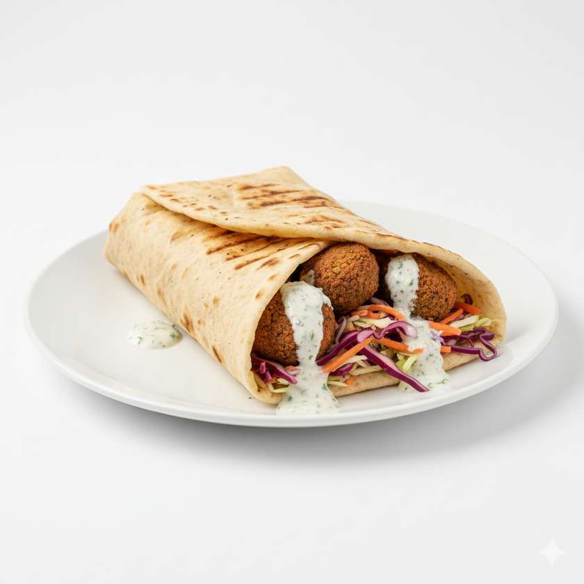 Falafel na Grubym Cieście