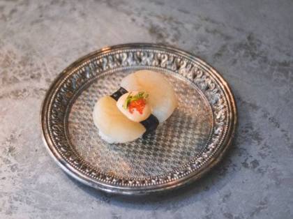 Spicy Scallop Nigiri