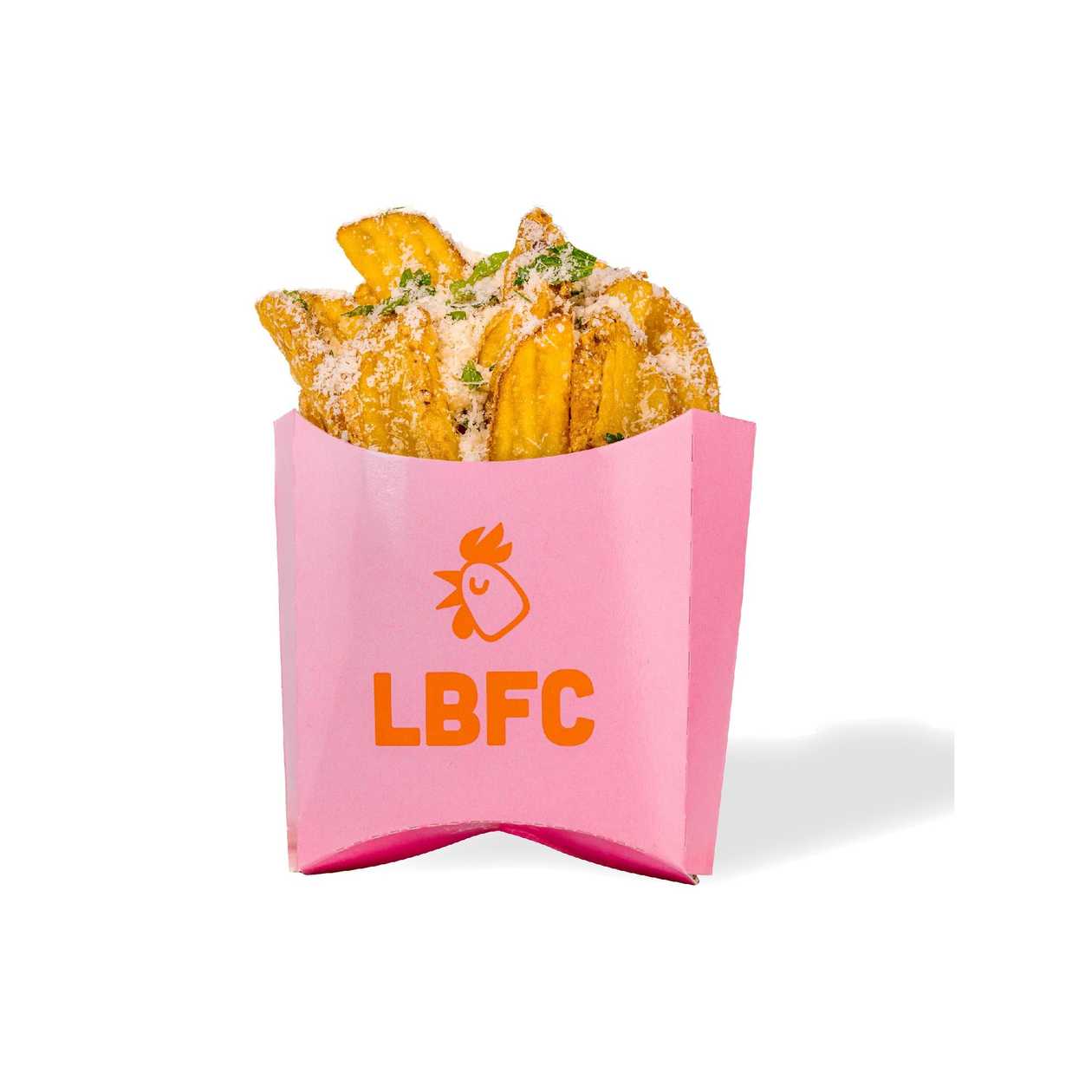 Fries Crispers with Grana Padano & Garlic