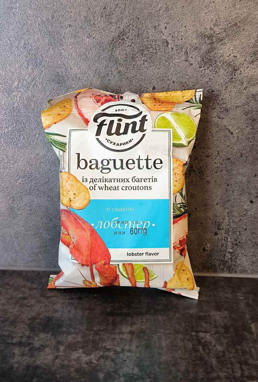 FLINT BAGUETTE Lobster Flavored 60g