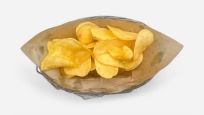 Fried Potato Crisps, Garlic Dip, Plum Sauce with Chili