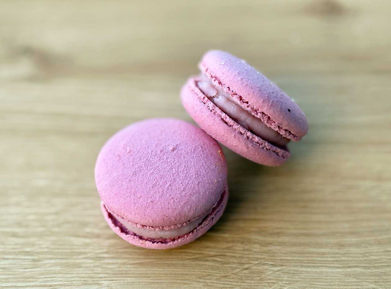 Strawberry Macaron Milkshake