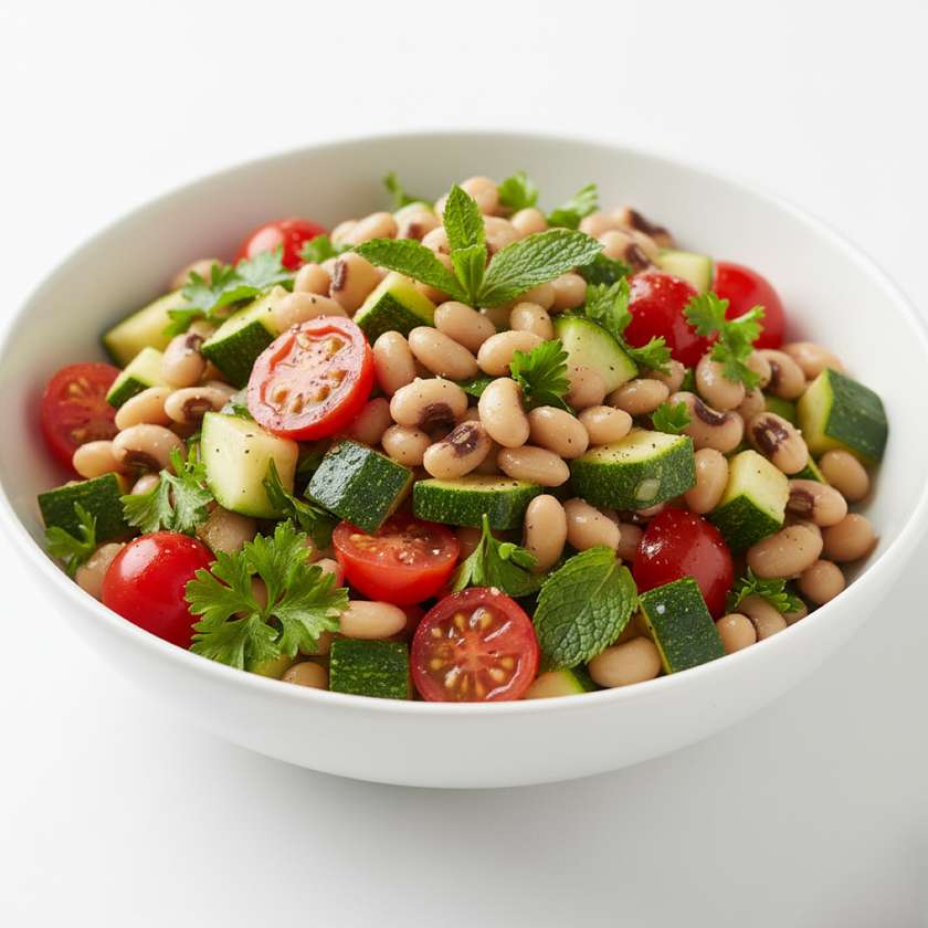 Black Eyed Beans Salad
