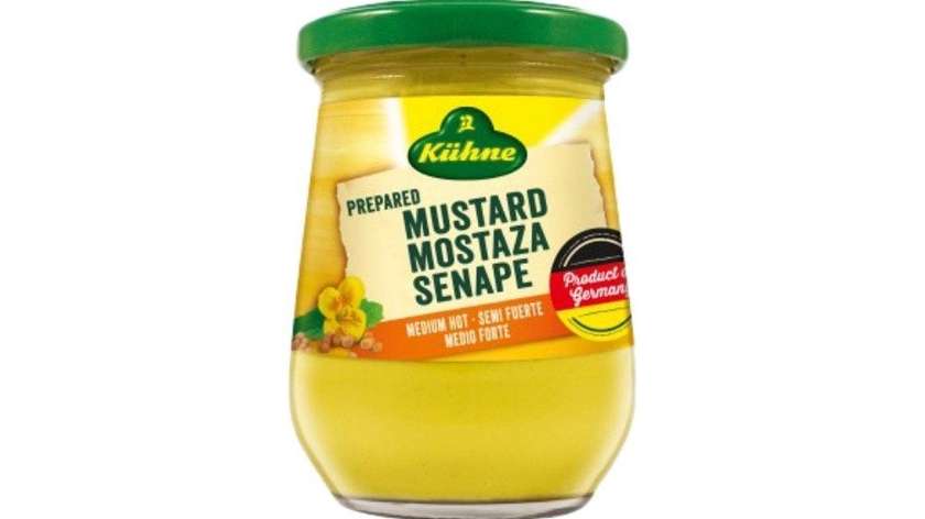Mustard “Kuhne” Medium Spicy 250 Ml