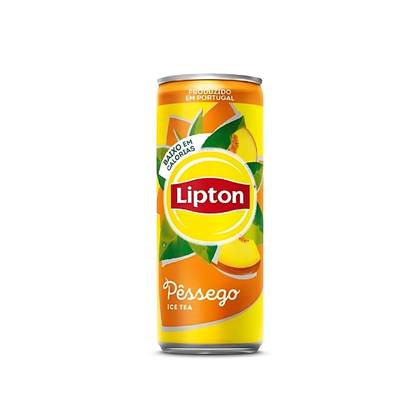 Lipton Pêssego Lata