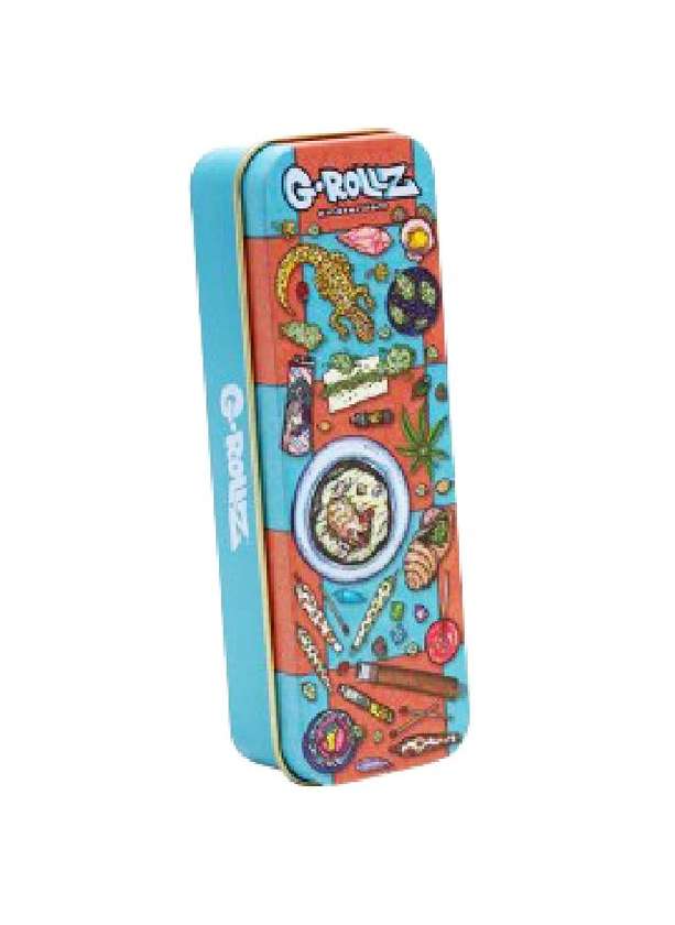 Caixa Metálica Pq. Garden Blue