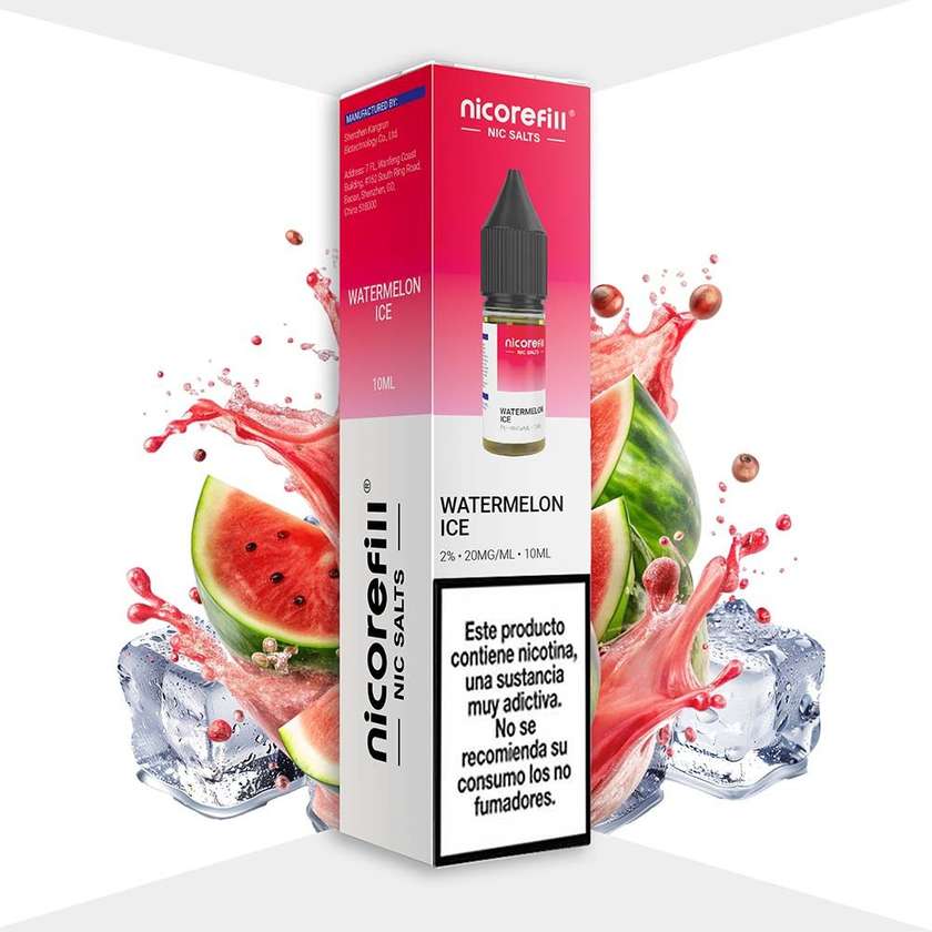 Nicorefill Watermelon Ice Nic Salt 10ml 10mg
