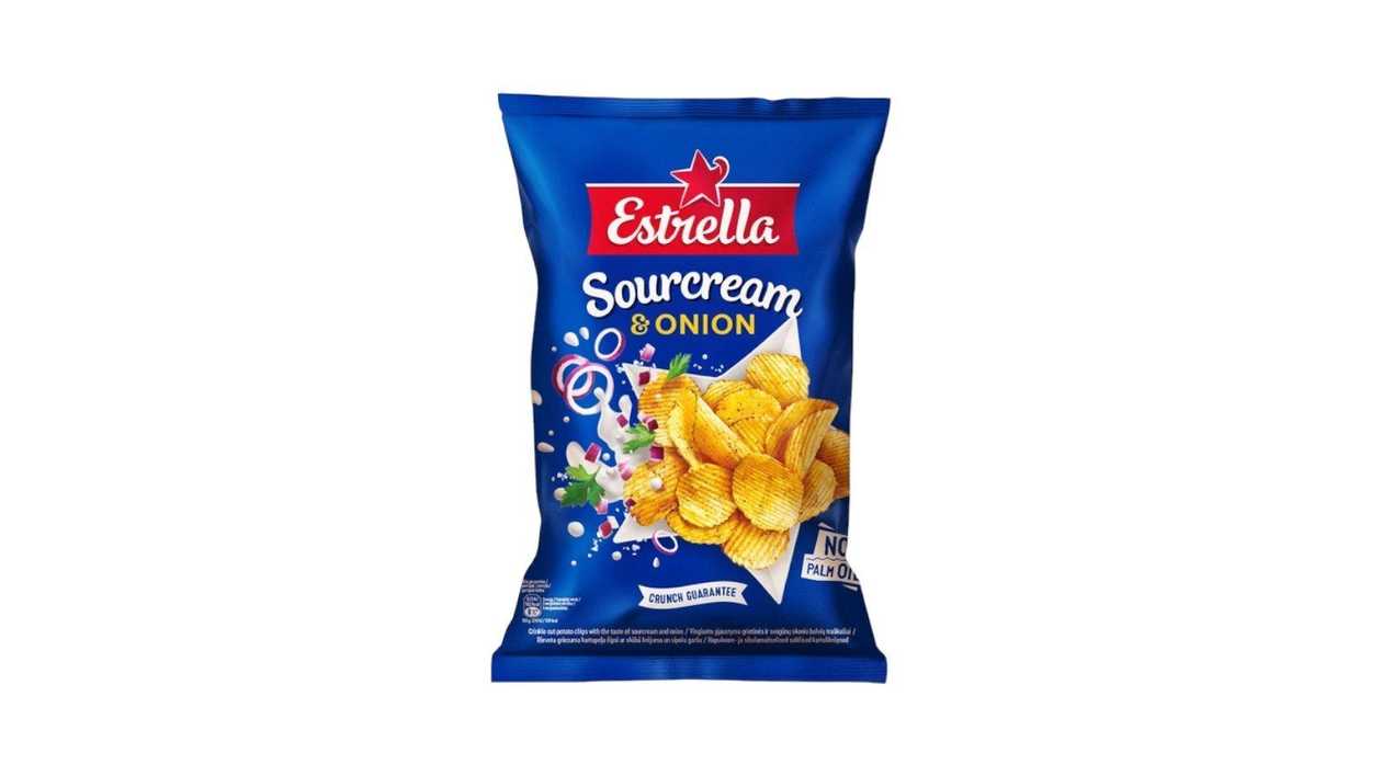 Estrella Chips with Sour Cream and Onions
