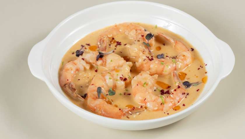 Shrimp in Tom Yum Sauce