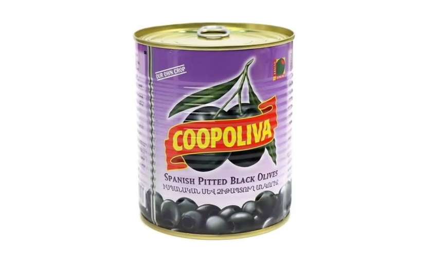 Black Olives With Pits “Coopoliva” 300G