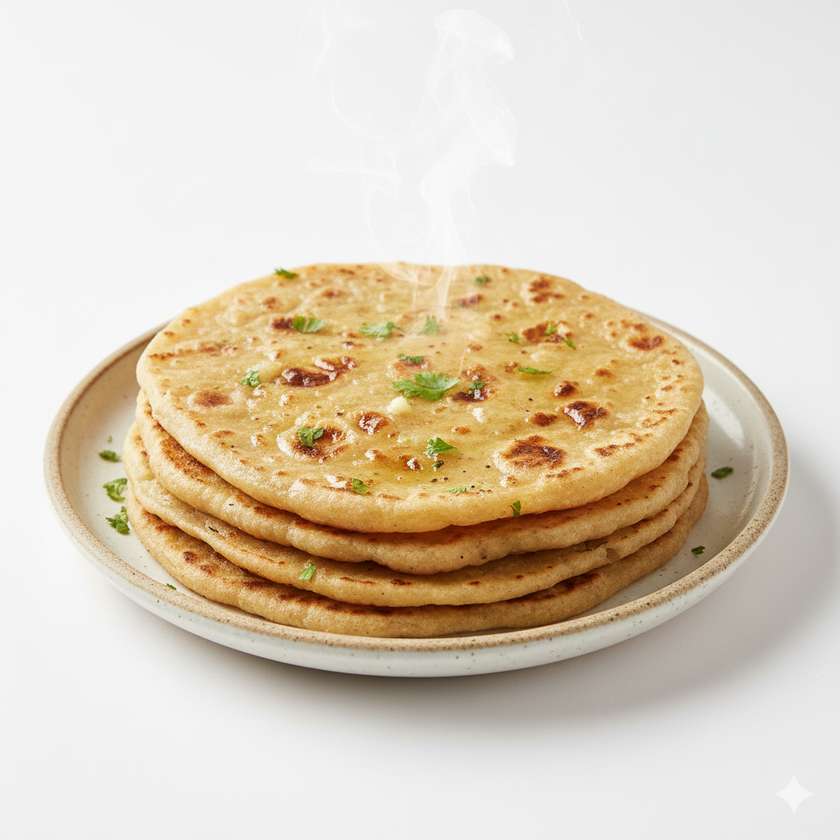 Kərə yağı çapati