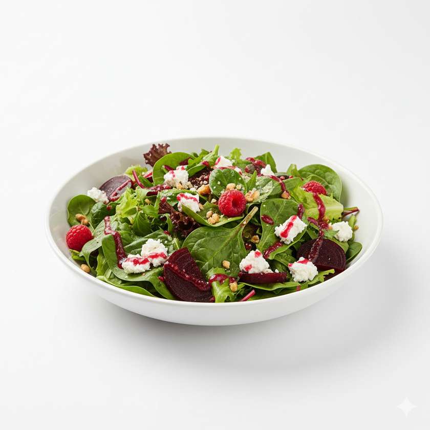 Mixed Salad with Goat Cheese