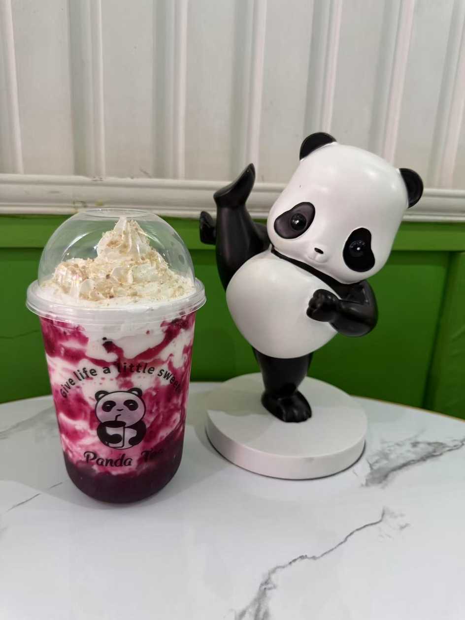 Blueberry Fresh Milk Tea