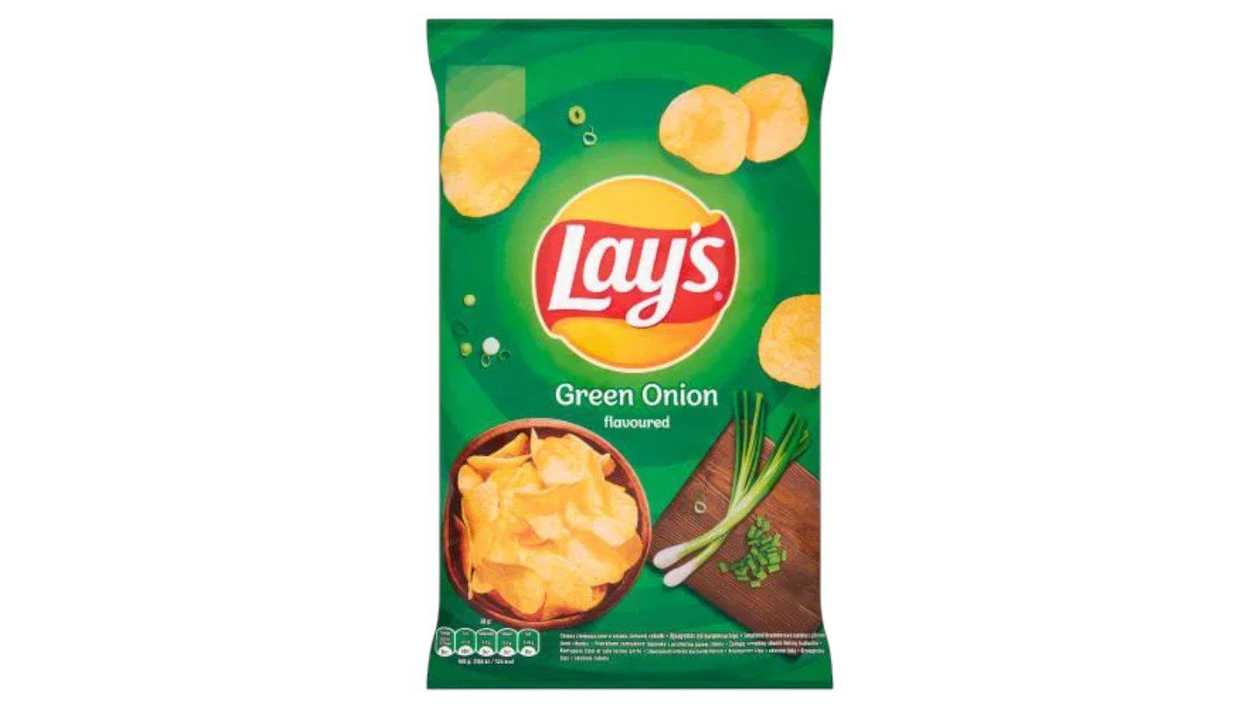 LAYS Green Onion Flavored Chips