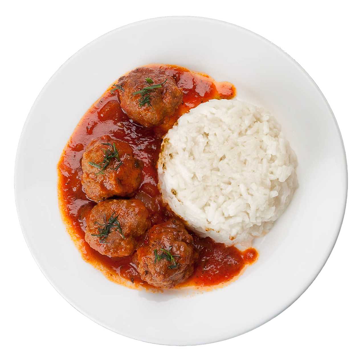 Chifteluțe de Porc cu Orez Sârbesc