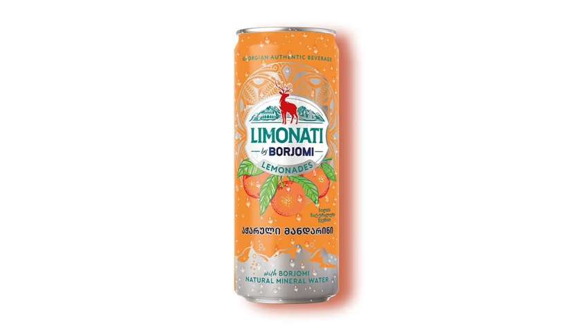 Lemonade “Borjomi” Mandarin 0.33L