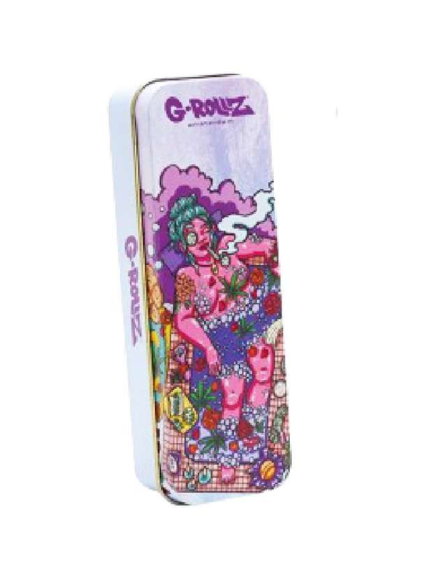 Caixa Metálica Pq. Garden Purple