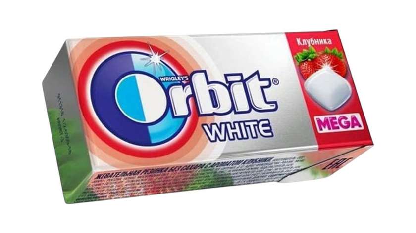 Chewing Gum Orbit White Strawberry 14 G