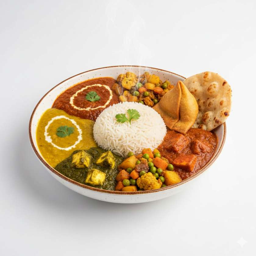 Curry  Corner Special  veg Combo