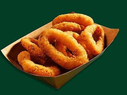Fried onion rings, 8 pcs