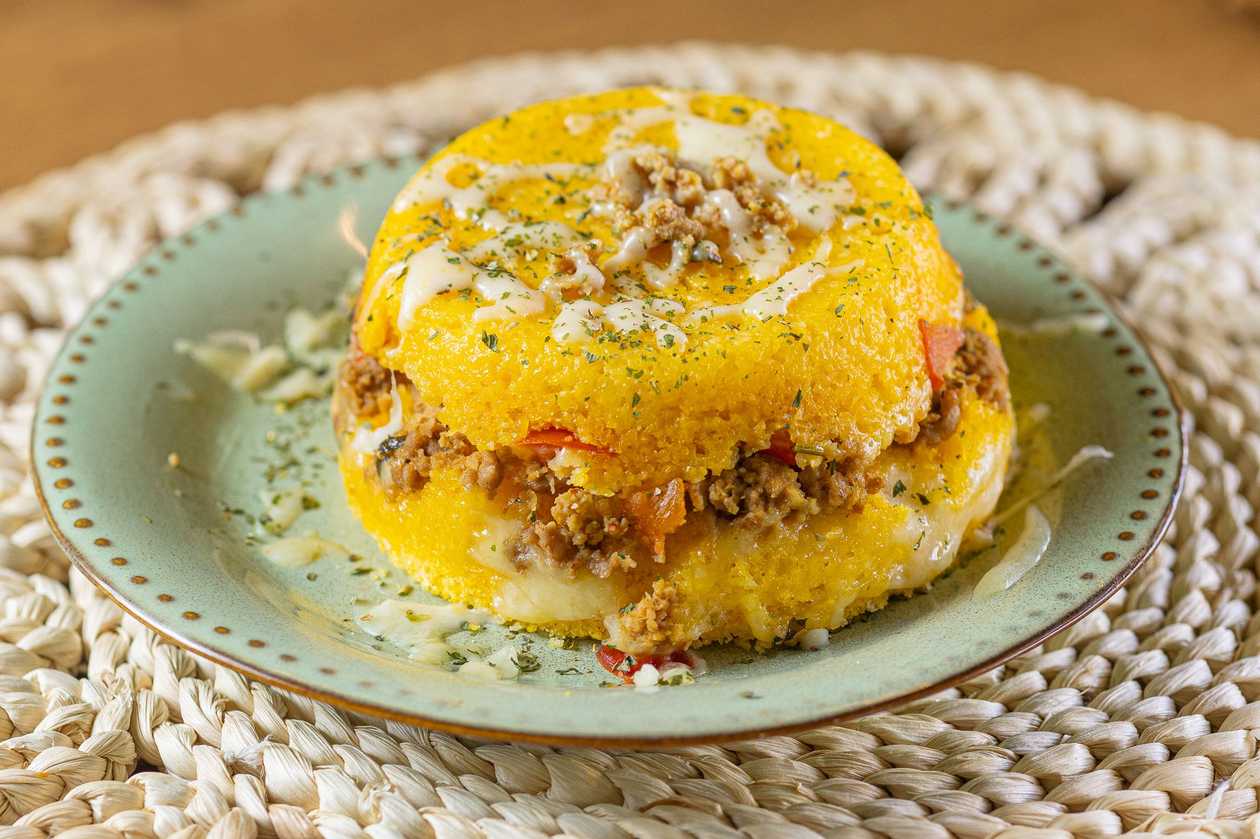 Couscous with Creamy Minced Meat