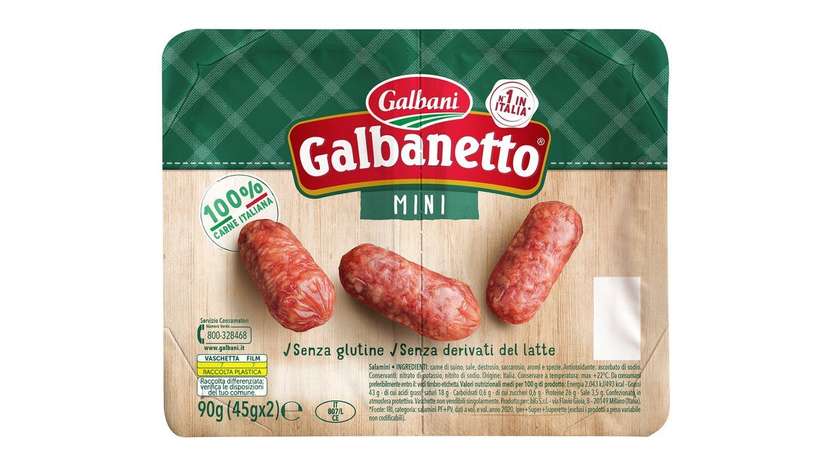 Galbanetto Salami Mini "Galbanetto" 90Gr