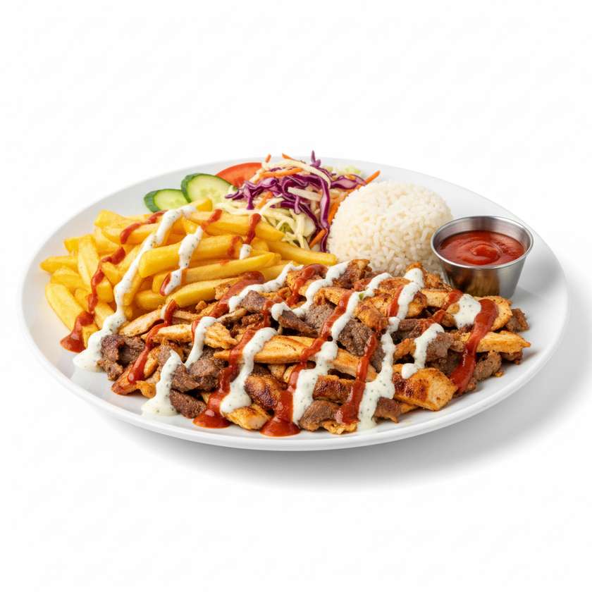Talerz Kebab