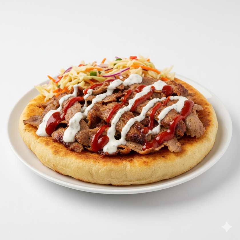 Kebab na Grubym Cieście