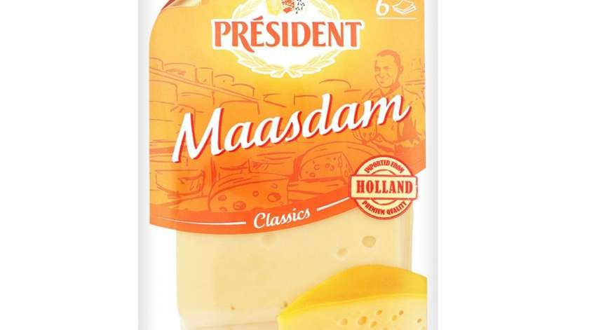 Cheese Mazdami Slice "President" 150G