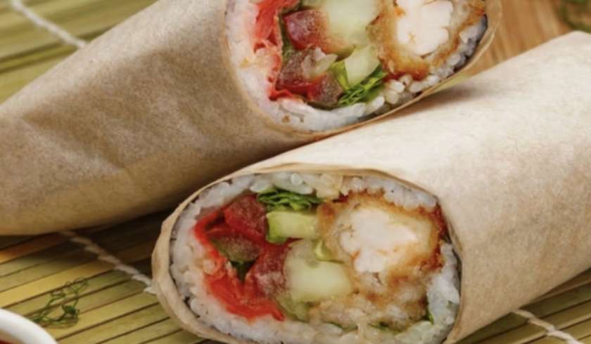Shrimp Sushiritto