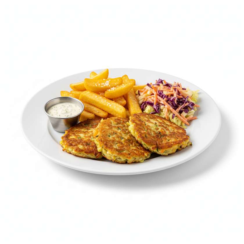 Talerz Placki Warzywne