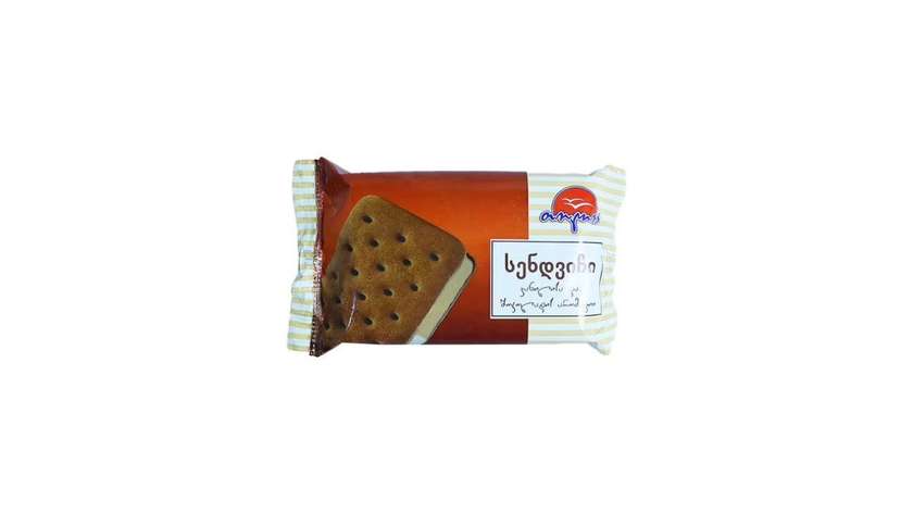 Sandwich “Seagull” Chocolate And Vanilla