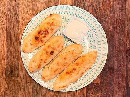 Pizza štangle so syrom Niva a slaninou