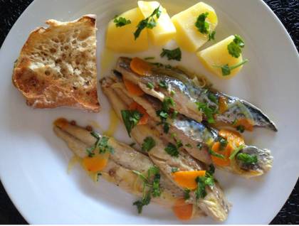 Marinated Grilled Mackerel