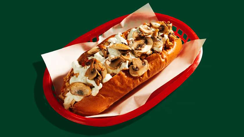 Mushroom Chicken Cheesesteak 🍄