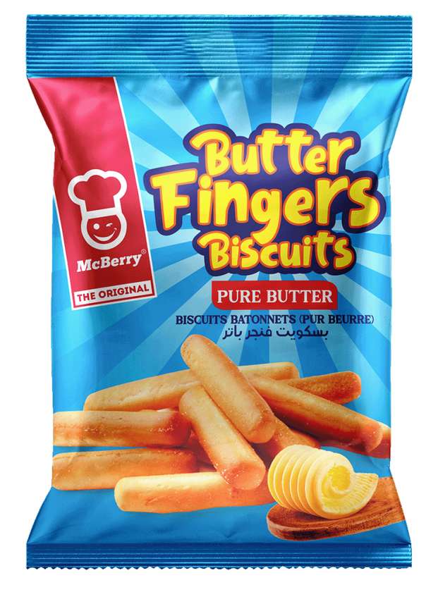 Butter Fingers Biscuits