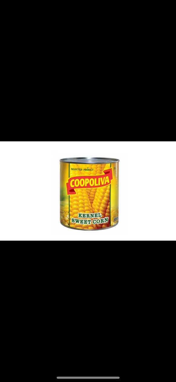 Sweet Corn “Coopoliva” 425Ml