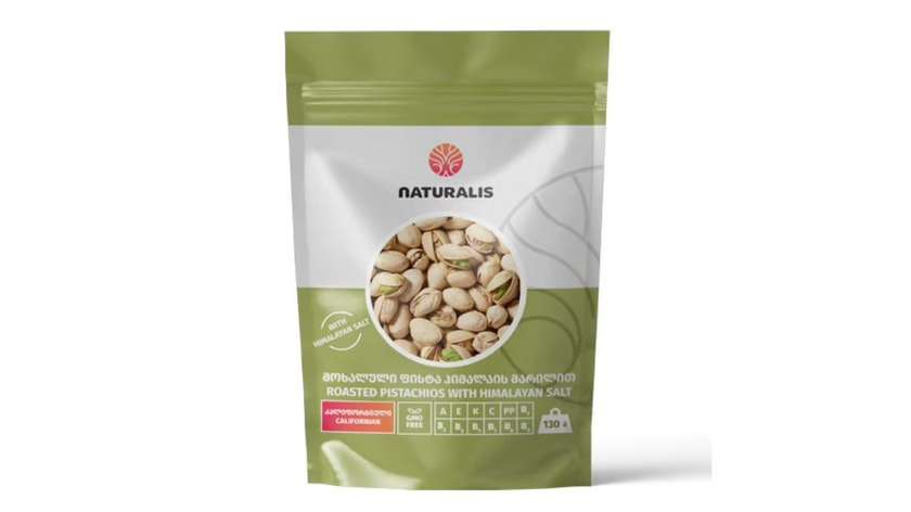 Roasted Pistachios With “Himalayan Salt” 130G
