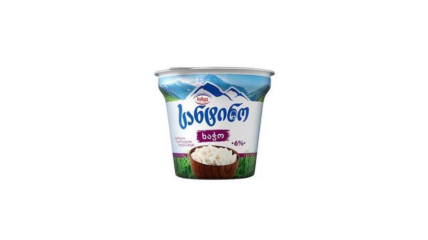 Cottage Cheese "Santino" 6% 180 G