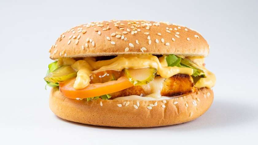 Chicken Patty Burger