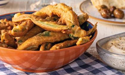 Battered and Fried Vegetables
